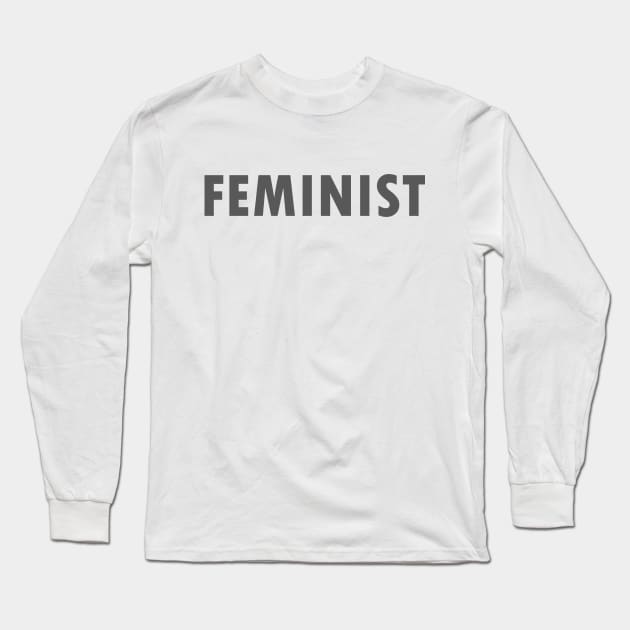 feminist Long Sleeve T-Shirt by MelissaJoyCreative